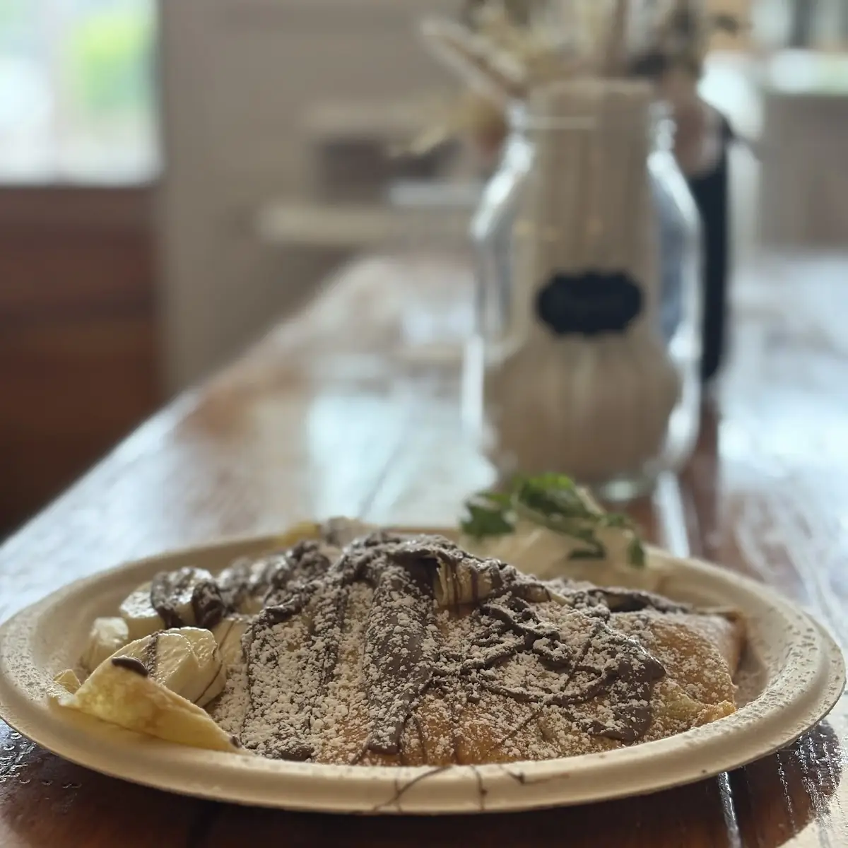 Nutella & Banana Crepe