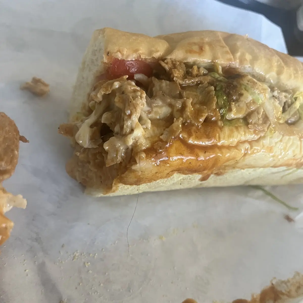 Buffalo Chicken Cheese Steak