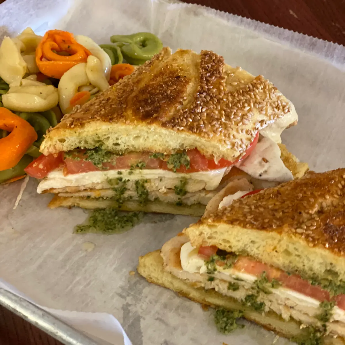 Grilled Chicken Caprese