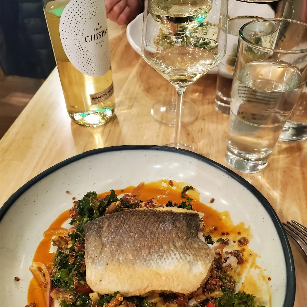 Pan-Seared Branzino