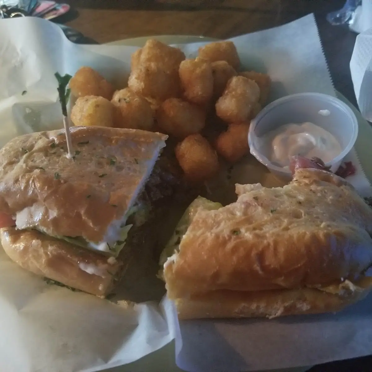 Philly Cheesesteak & Tots