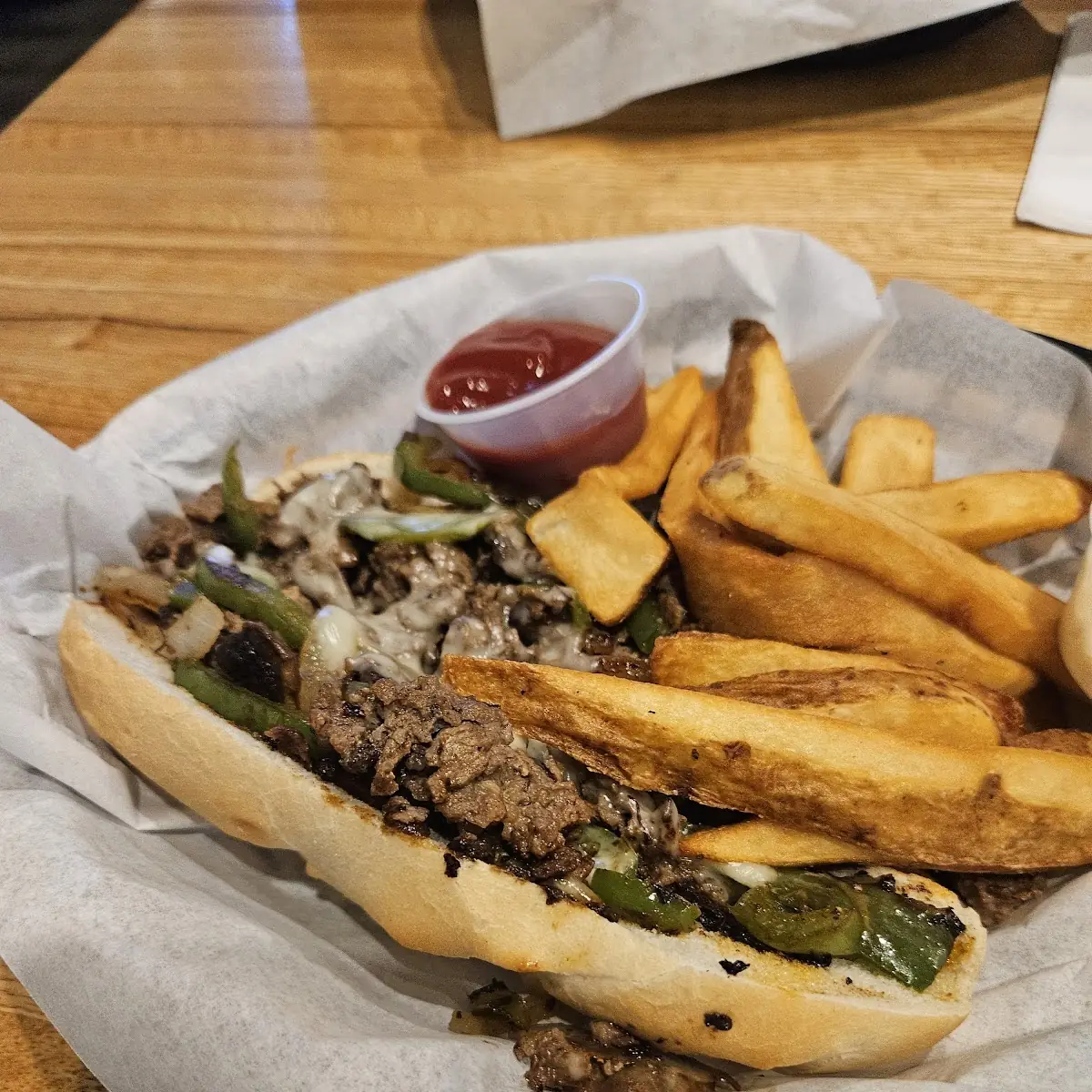 Philly Cheese Steak Sandwich