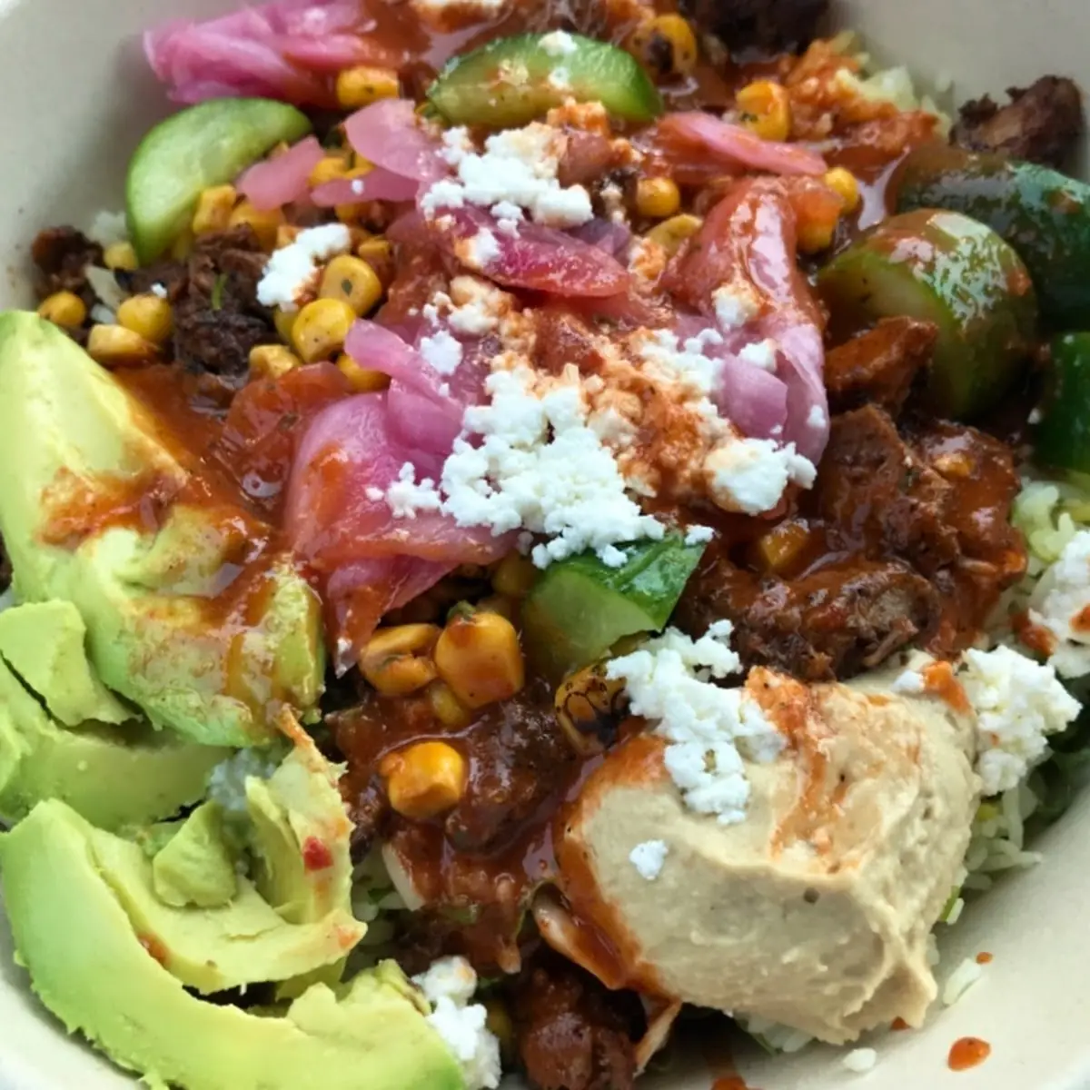 Spicy Harissa Chicken Bowl
