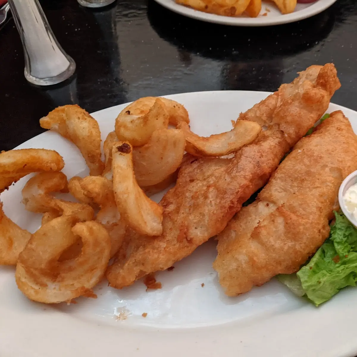Sam Adams Beer Battered Fish and Chips