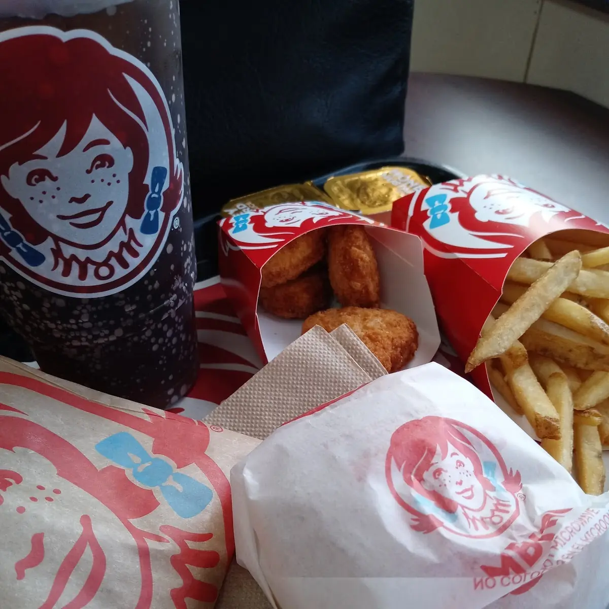 French Fries Double Bacon Cheeseburger Chicken Nugget Oatmeal Cookie