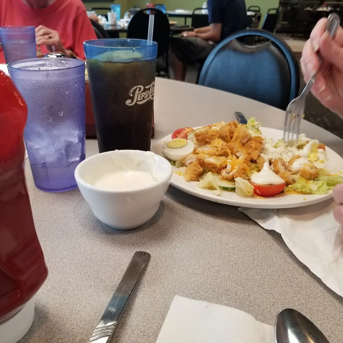 Salad Crispy Chicken Salad
