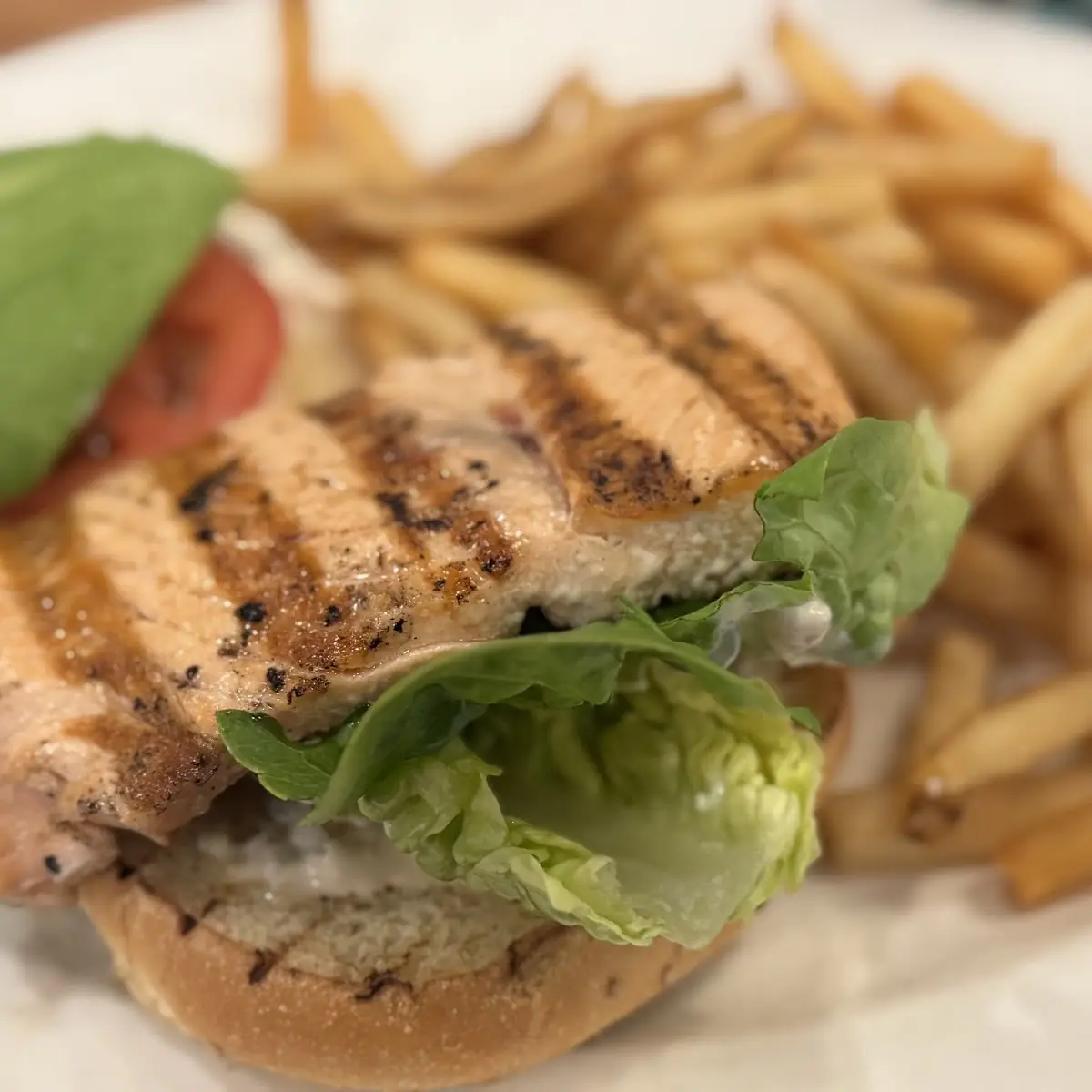 Grilled Salmon blt
