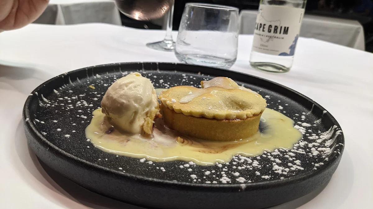Rhubarb Pie, Ocean Restaurant and Bar - Blue Bay