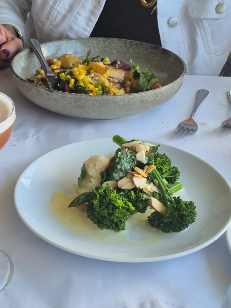 Steamed Vegetables, Ocean Restaurant and Bar - Blue Bay