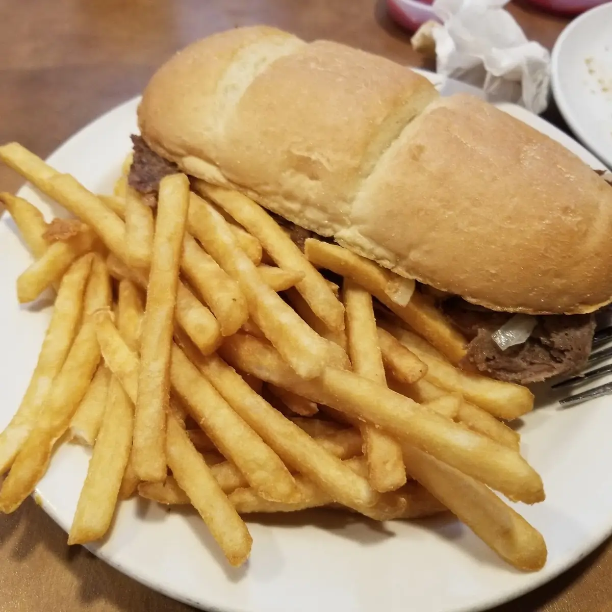 Philly Cheese Steak Sandwich Platter