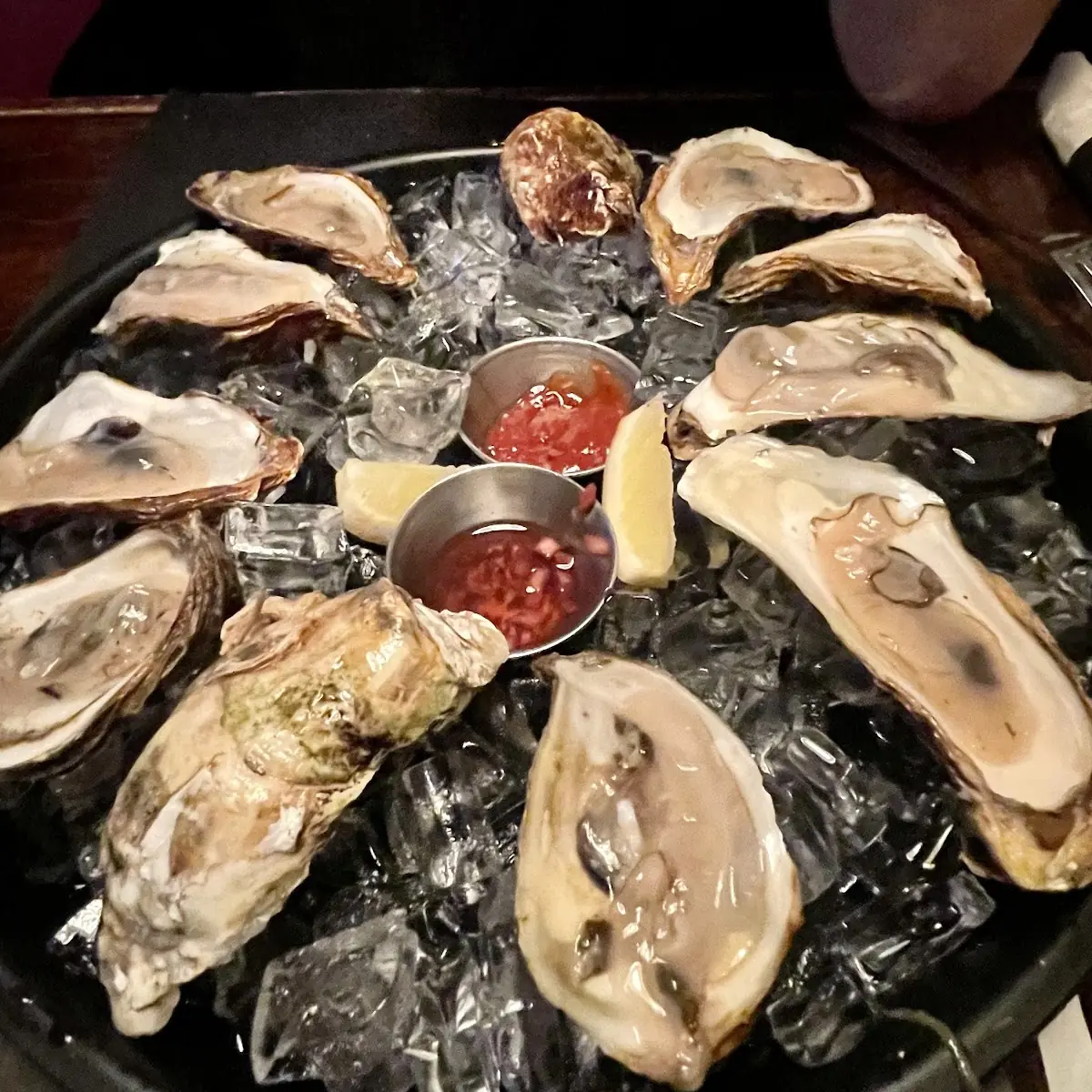Oysters on the Half Shell