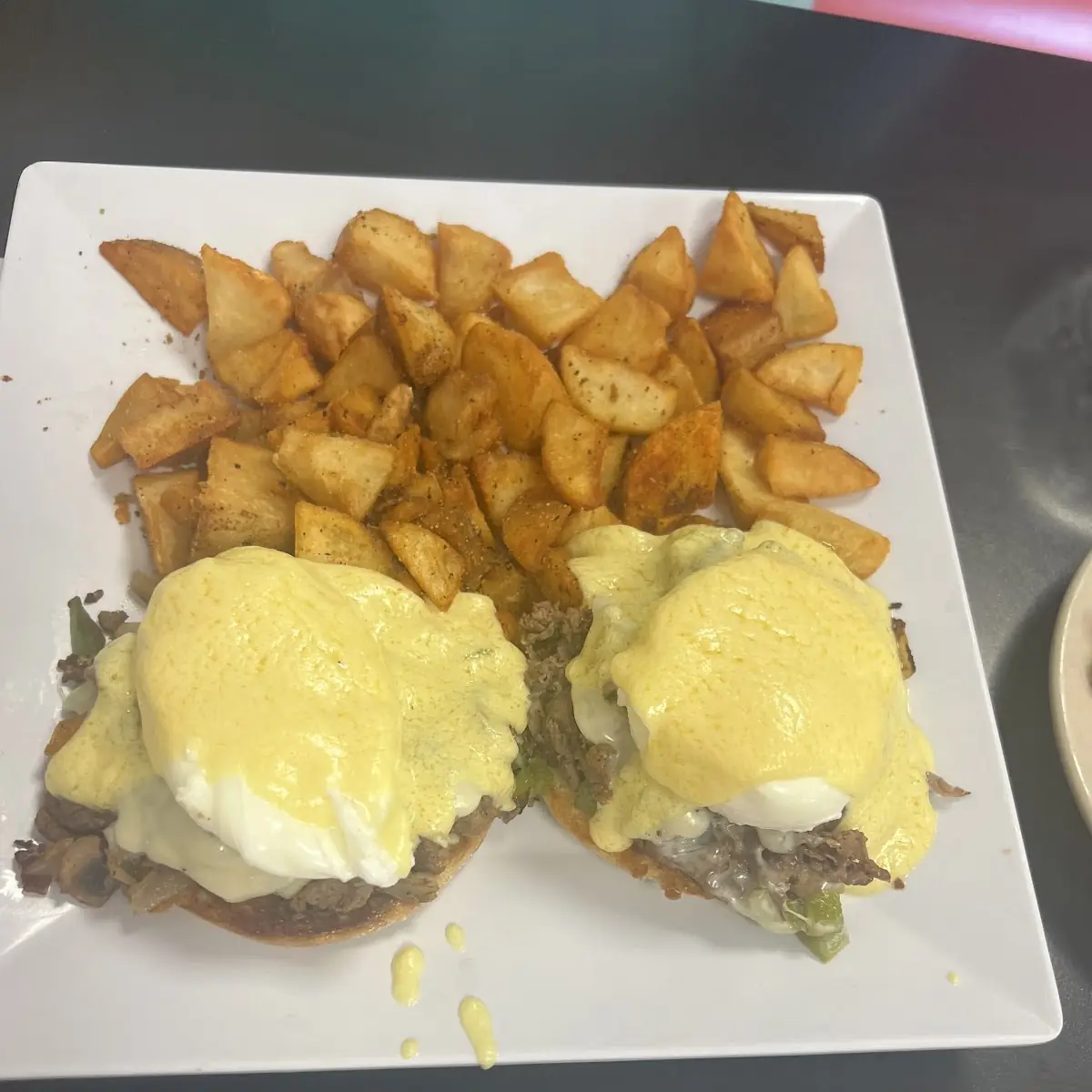 Fried Steak Benedict