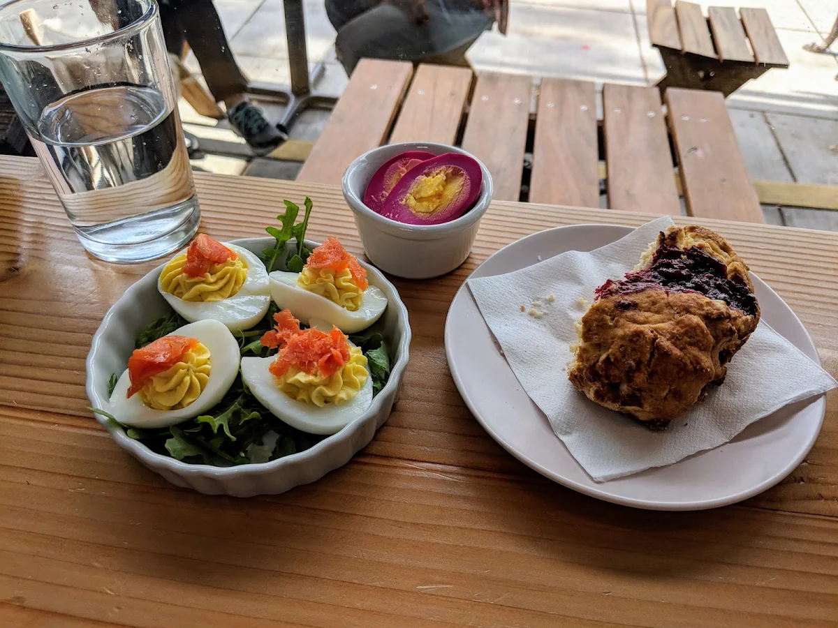 Deviled Eggs with Lox