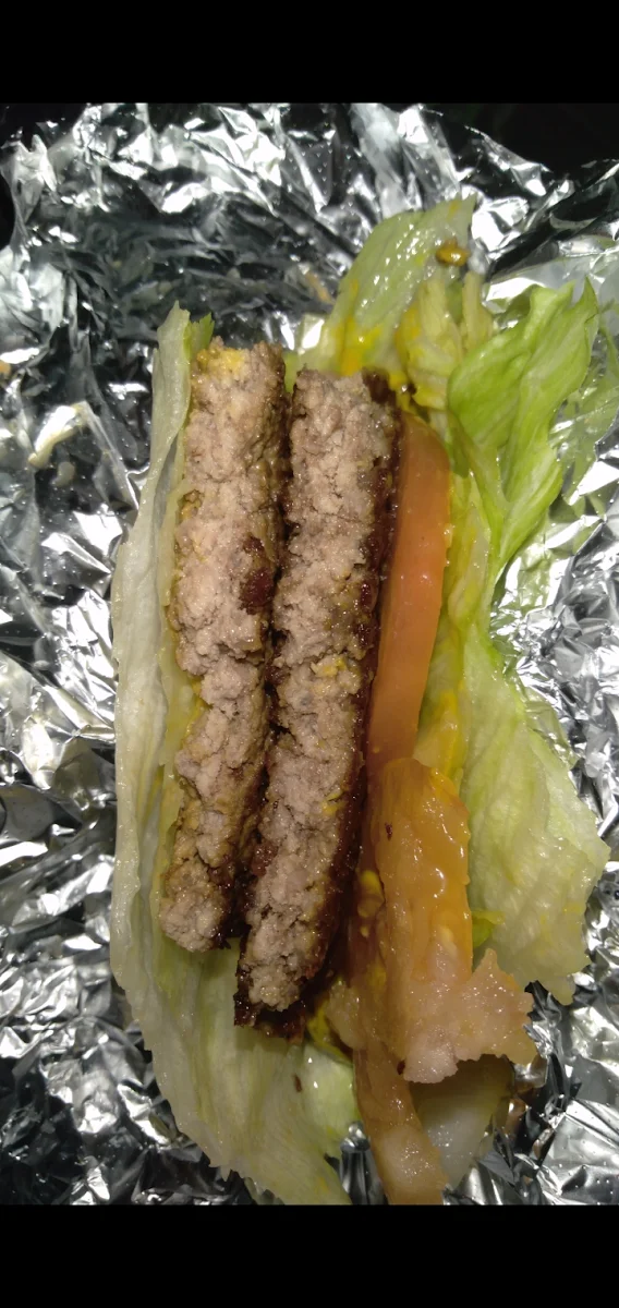 Double Meat Low Carb Burger