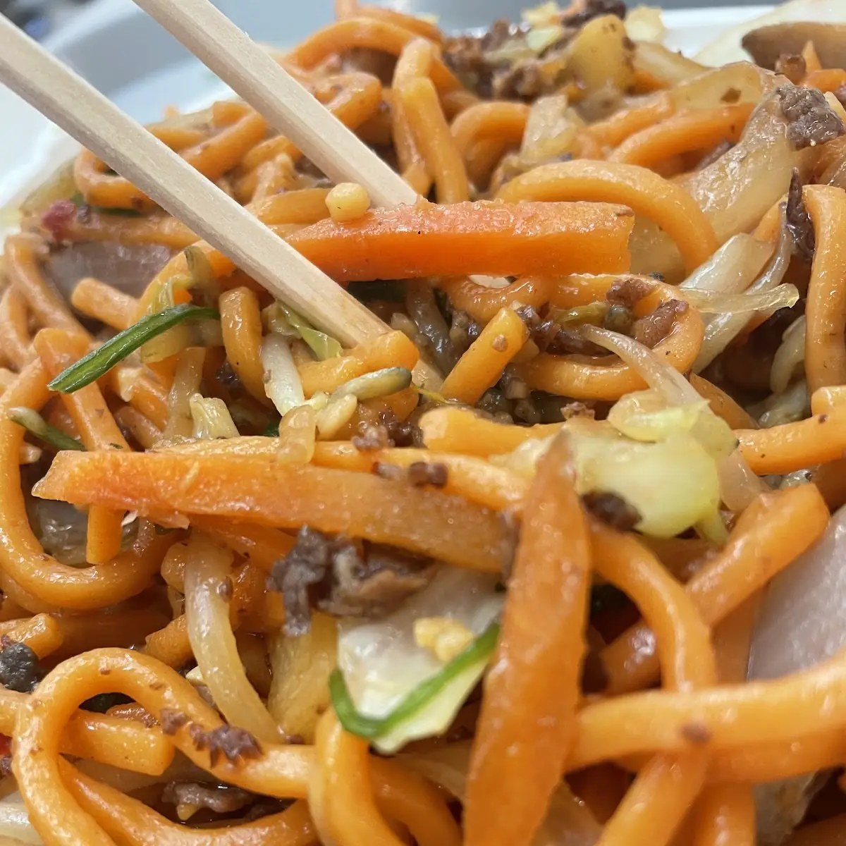 Mongolian Beef Chow Mein