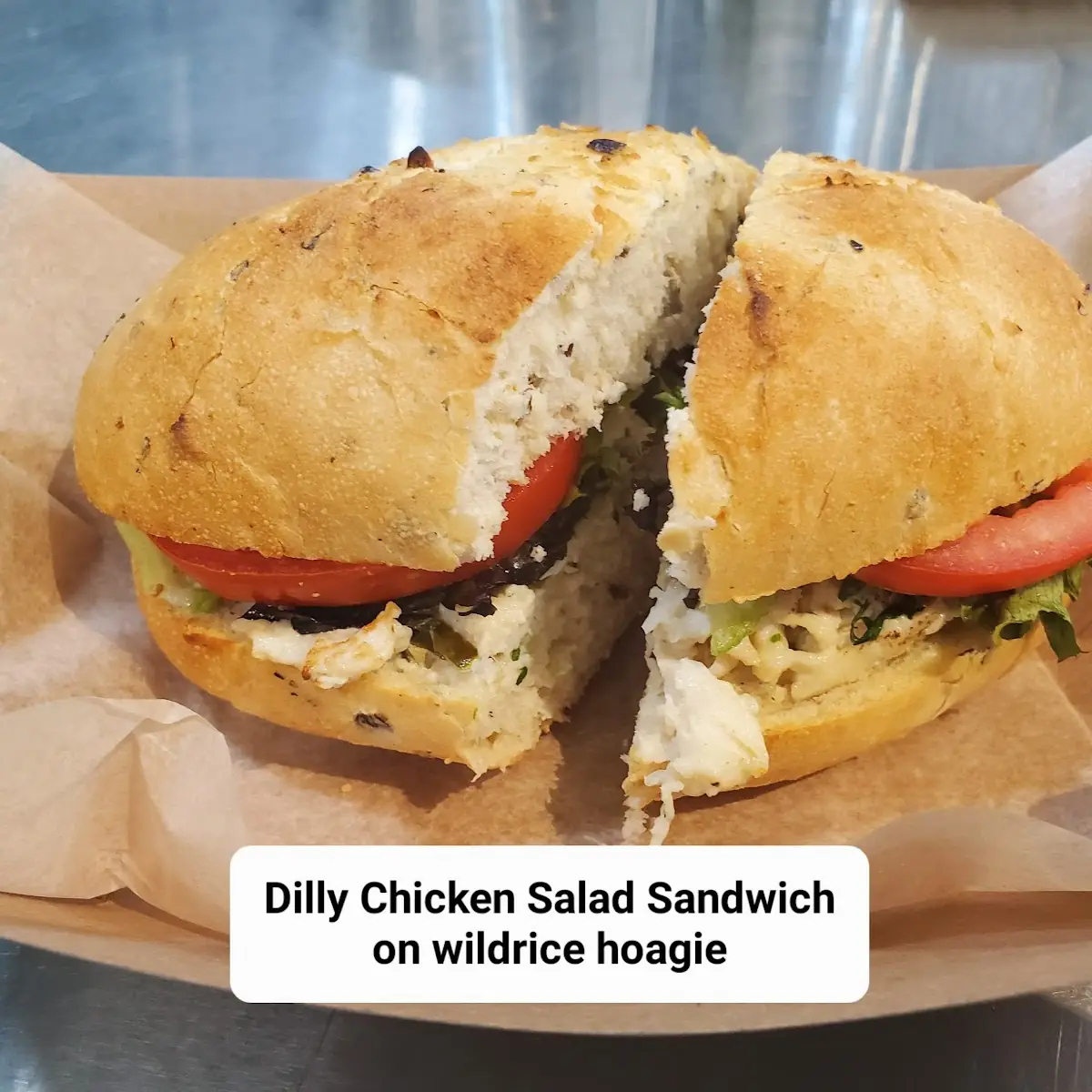 Dilly Chicken Salad Sandwich
