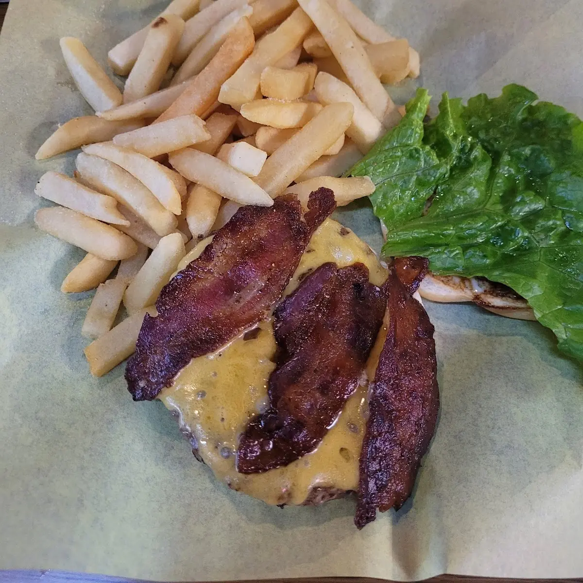 Bacon Cheddar Burger