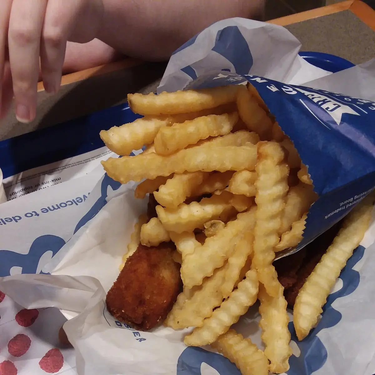 Chicken Strips and Fries