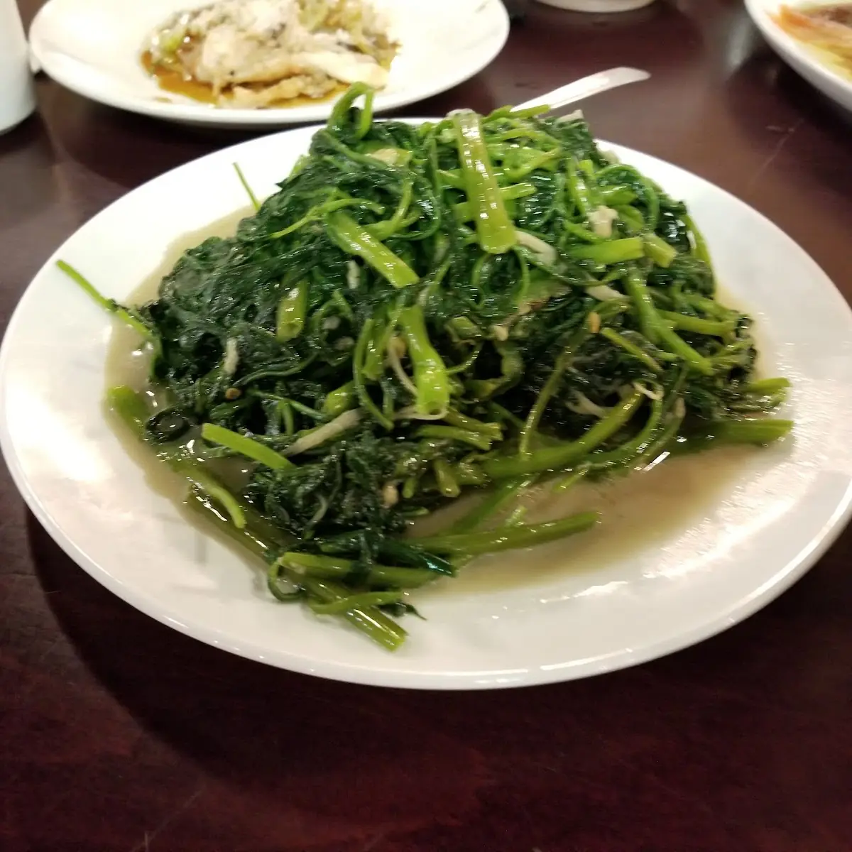 Sautéed Chinese Broccoli Vegetable Dish
