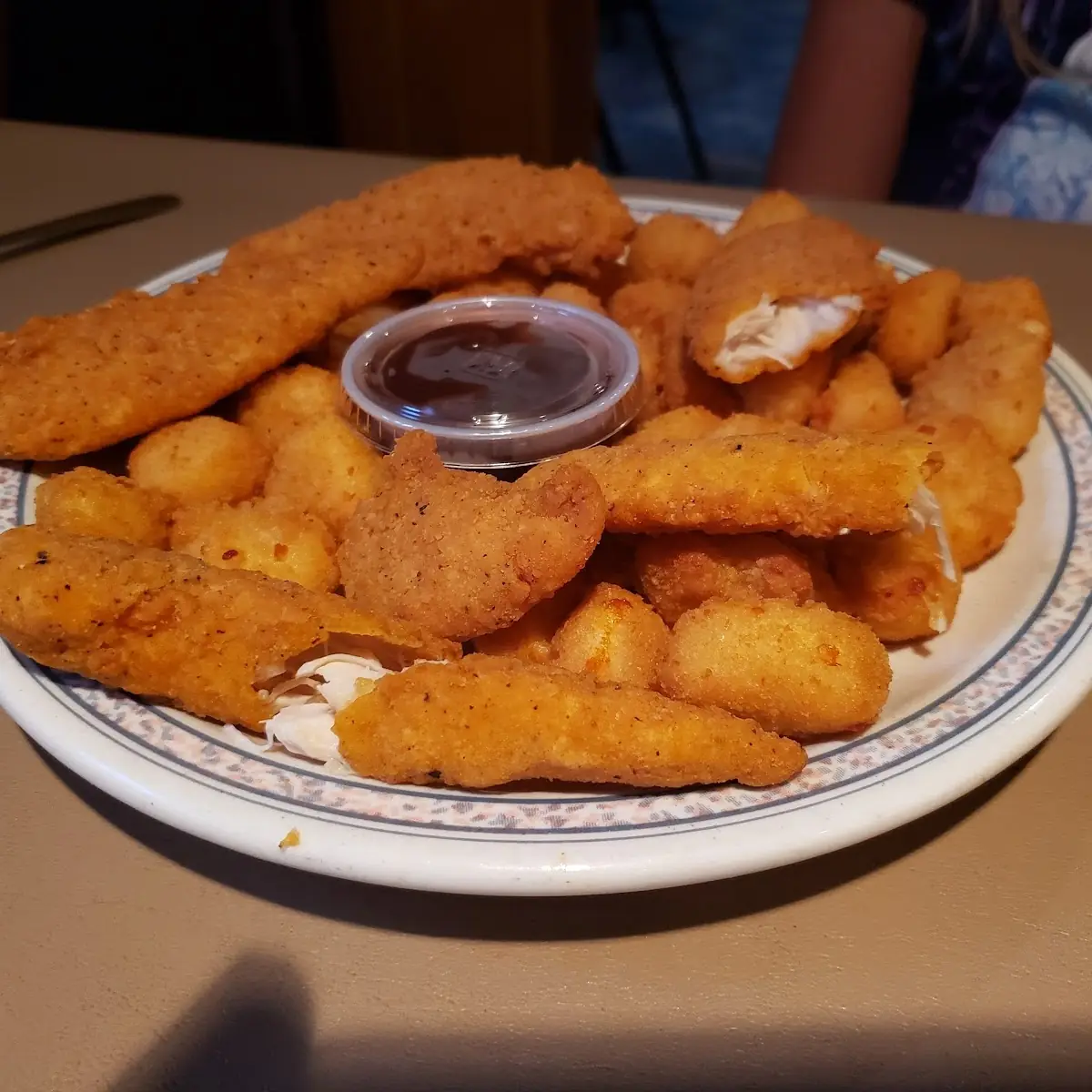Chicken Tenders and Cheese Curds