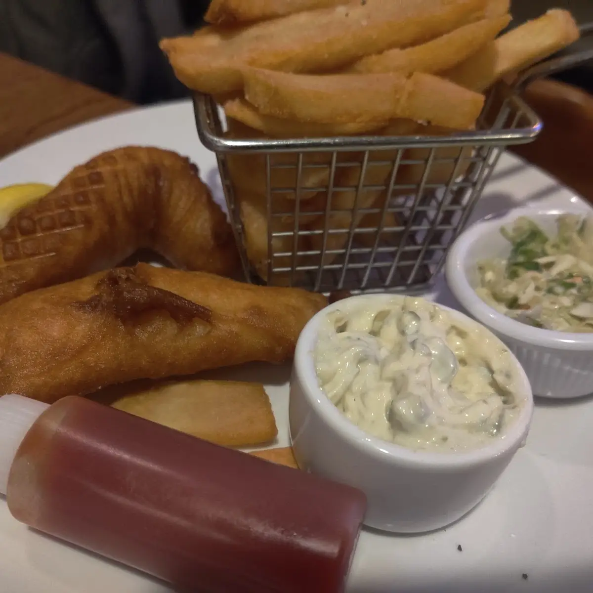 Ale Battered Fish & Chips