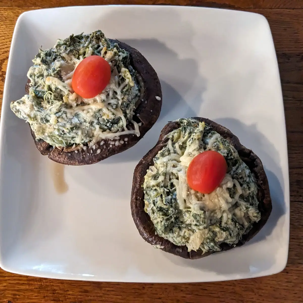 Portobello Stuffed Mushrooms