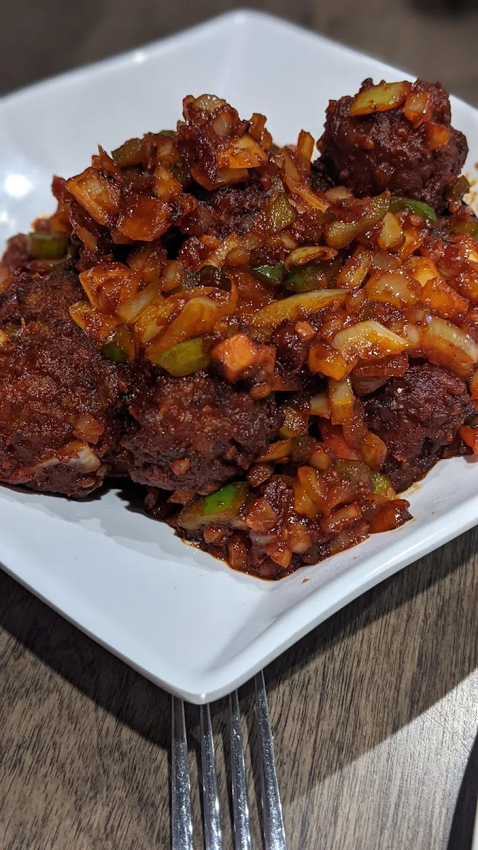 Veg Manchurian Dry