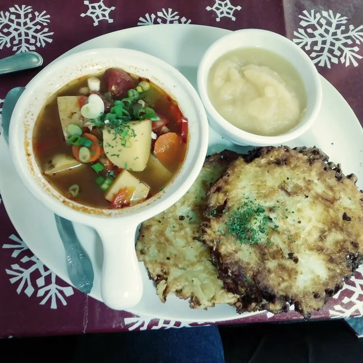 Goulash Potato Pancakes