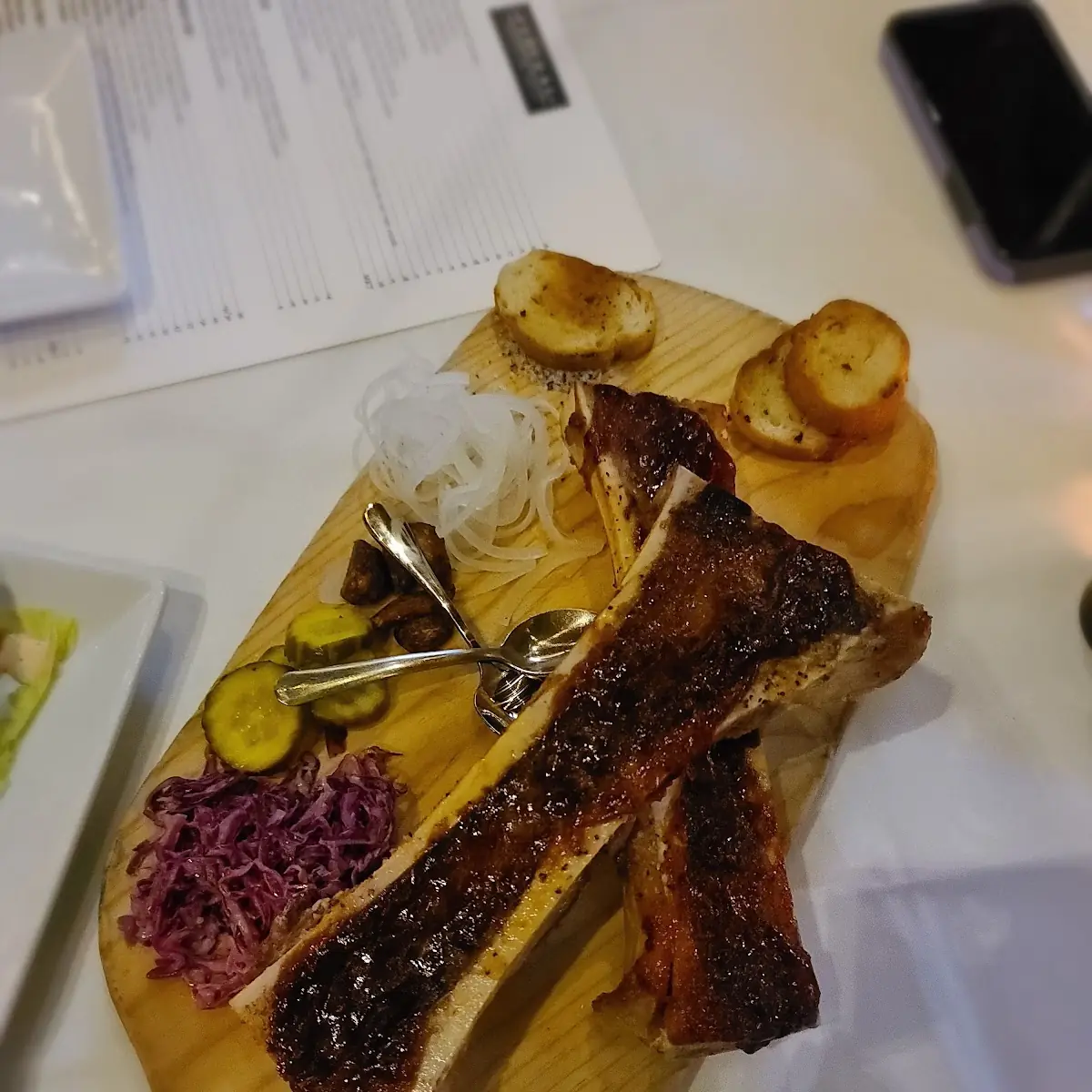 Tommy Lyons BBQ Bone Marrow