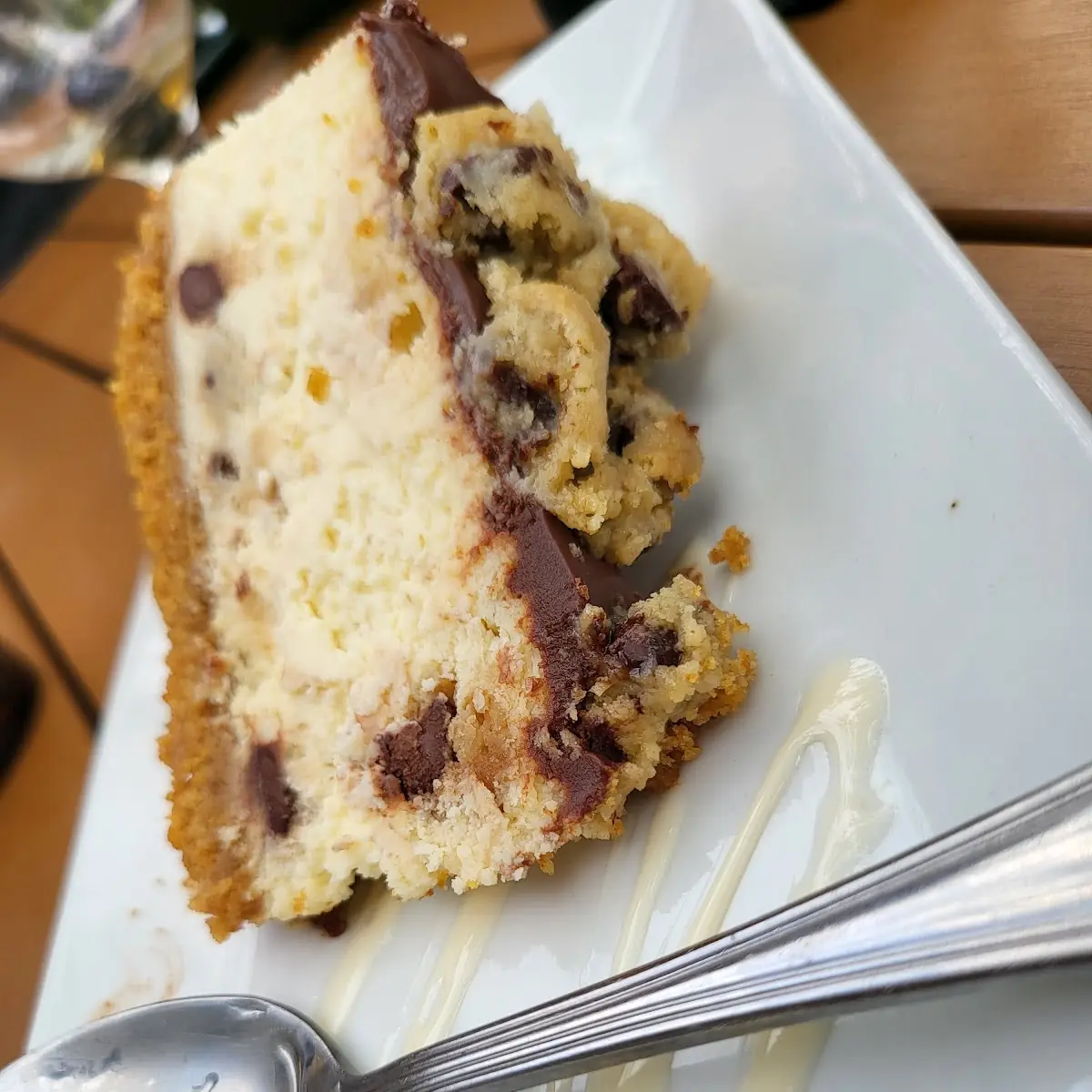 Chocolate Chip Cookie Dough Cheesecake