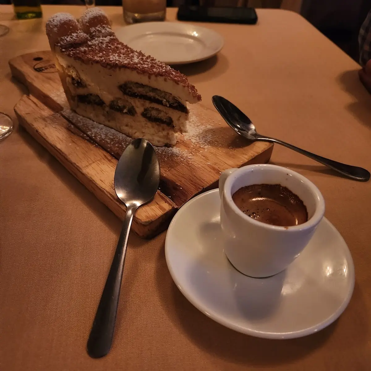 Tiramisu Cake Slice