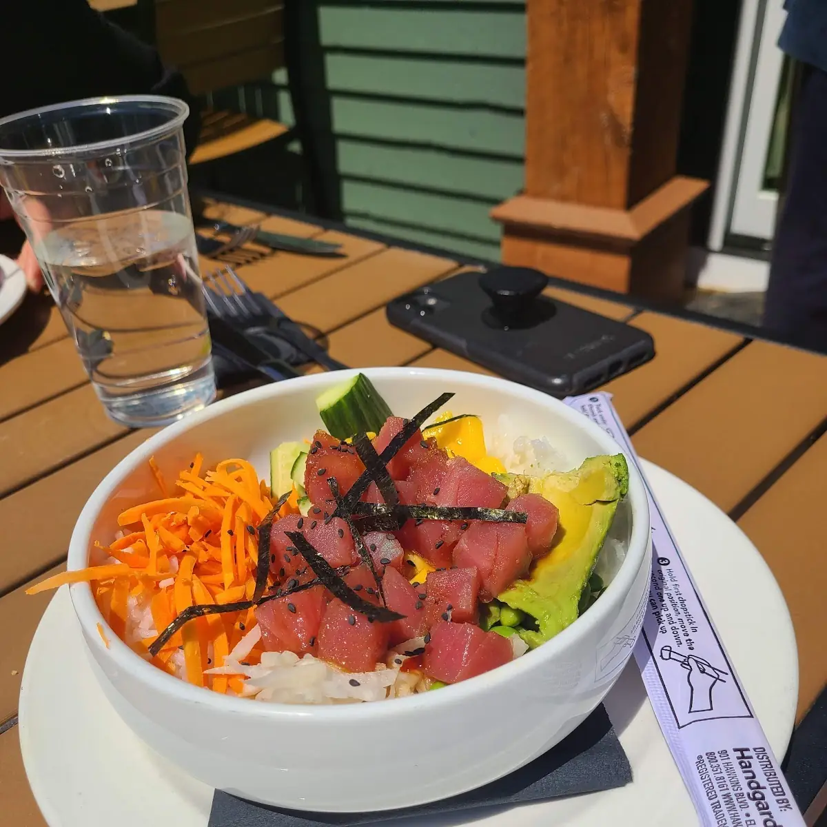 Ahi Tuna Poke Bowl