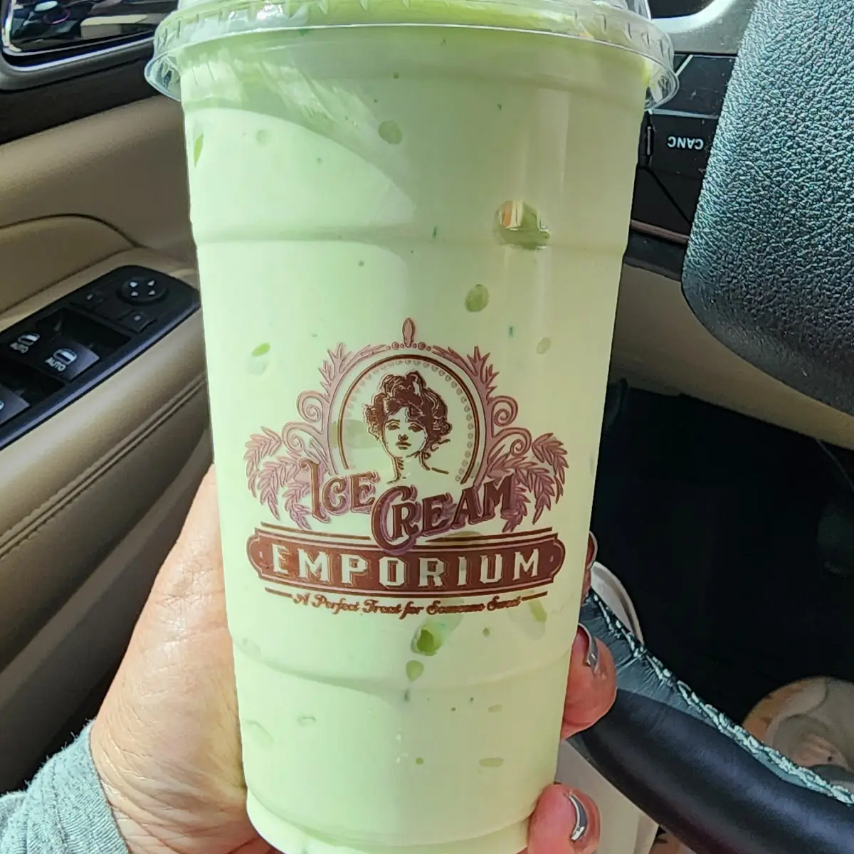 Key Lime Pie Sherbet Shake