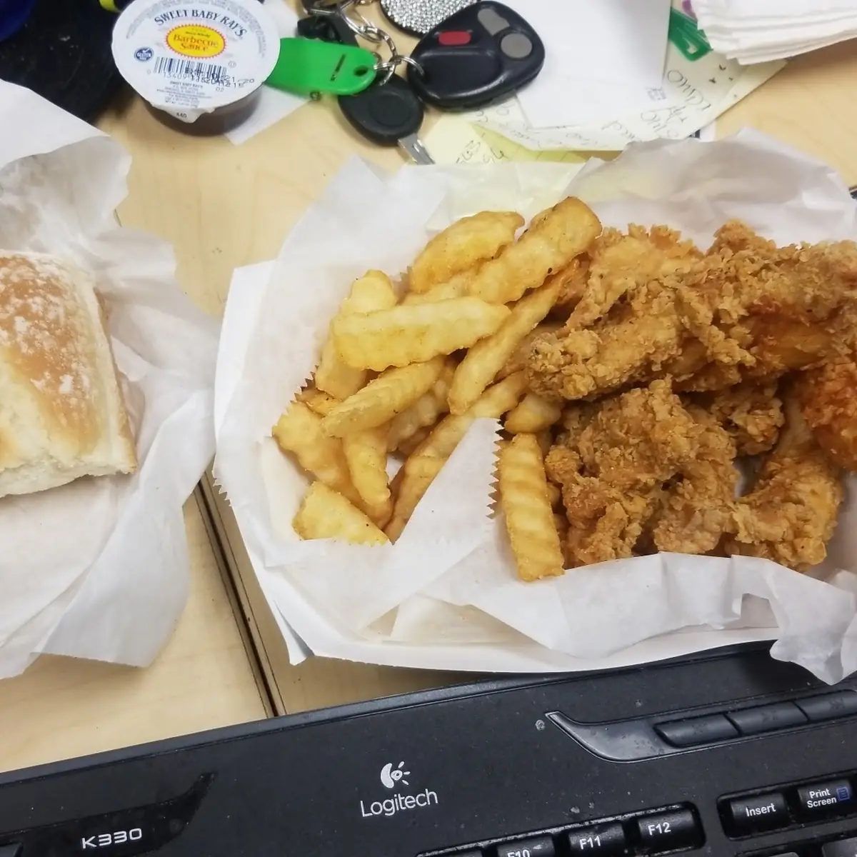 Tender Basket with Fries