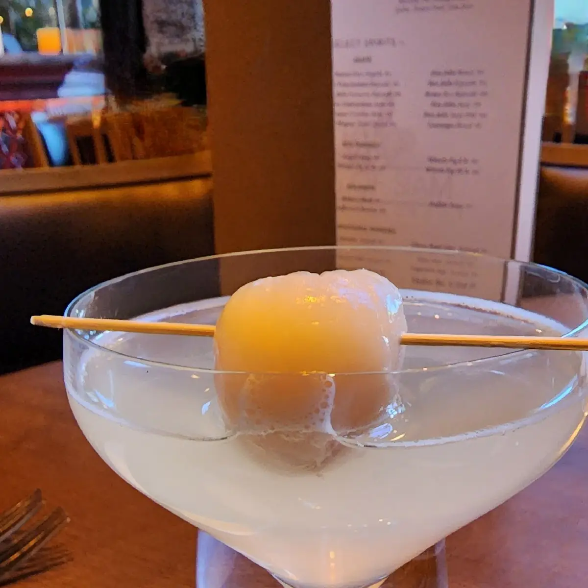 Lychee Martini