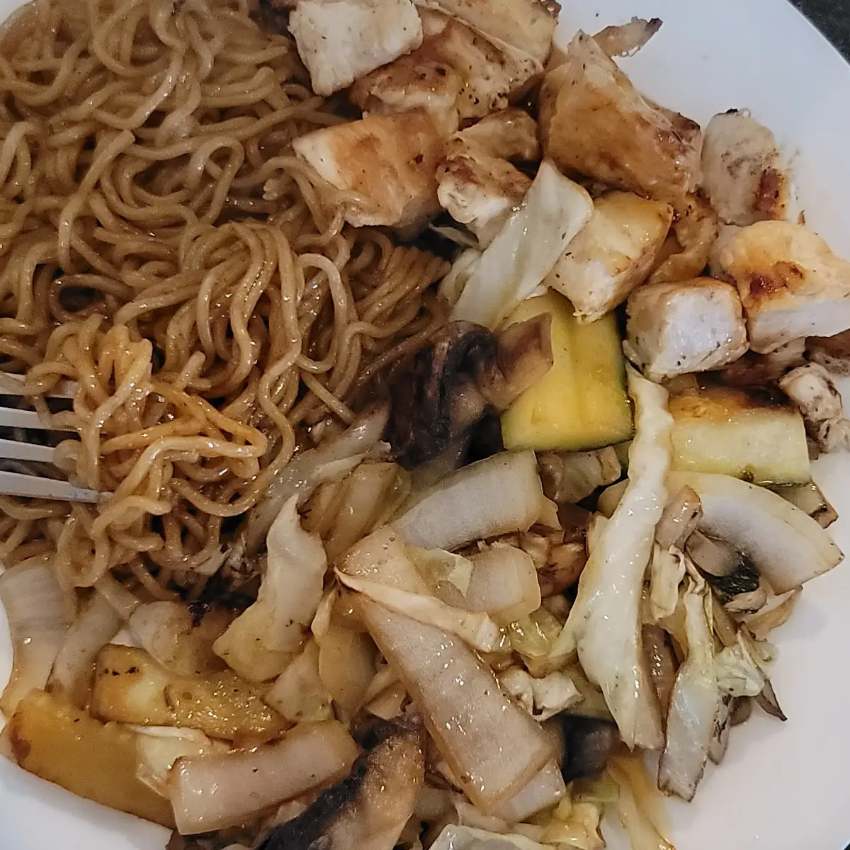 Teriyaki Chicken with Sabo Noodles