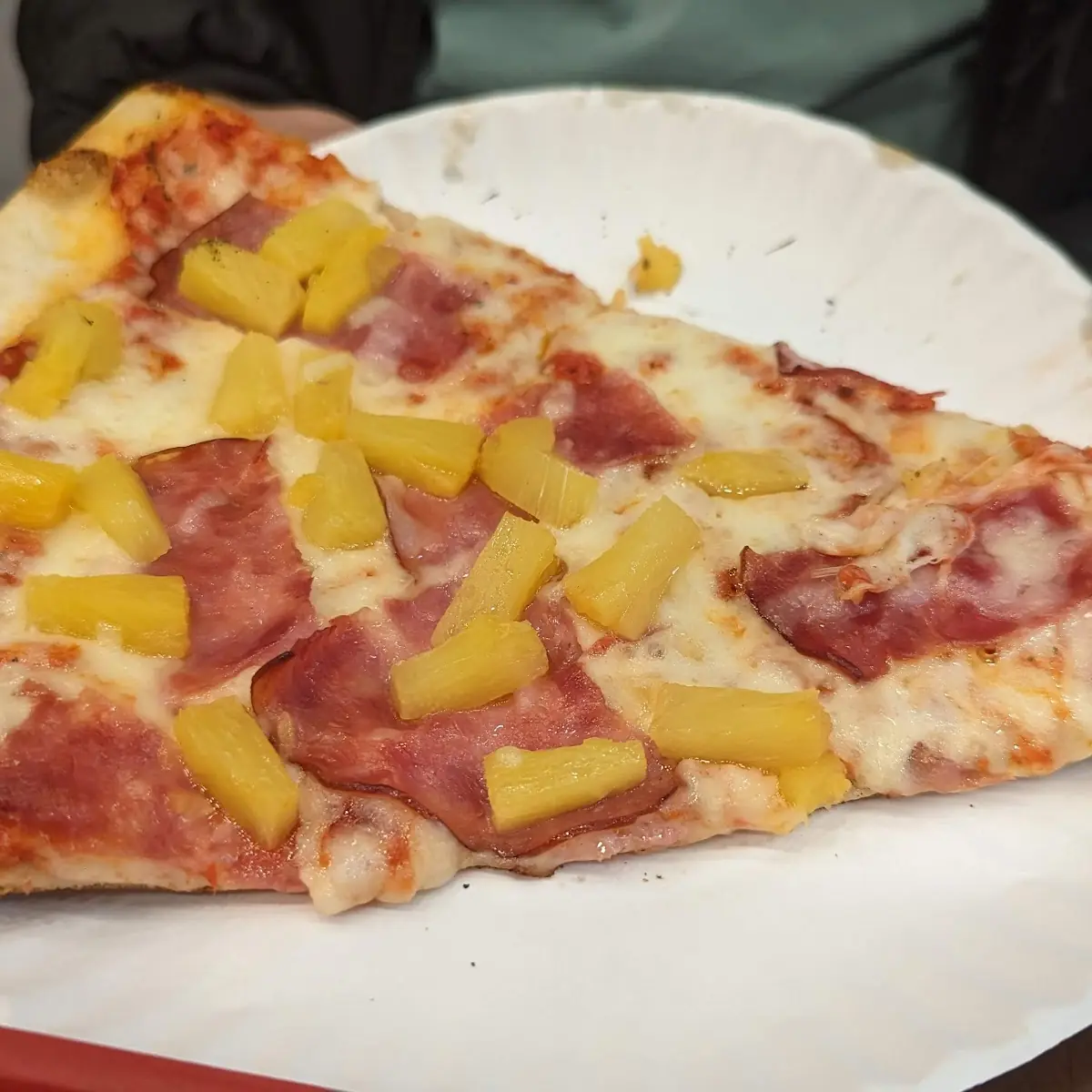 Hawaiian Pizza Slice