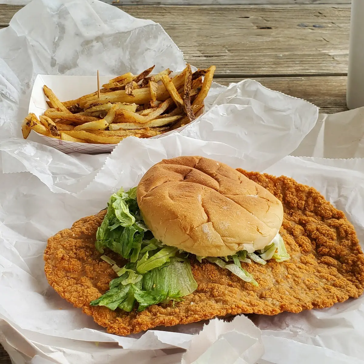 Chicken Fried Steak Sandwich