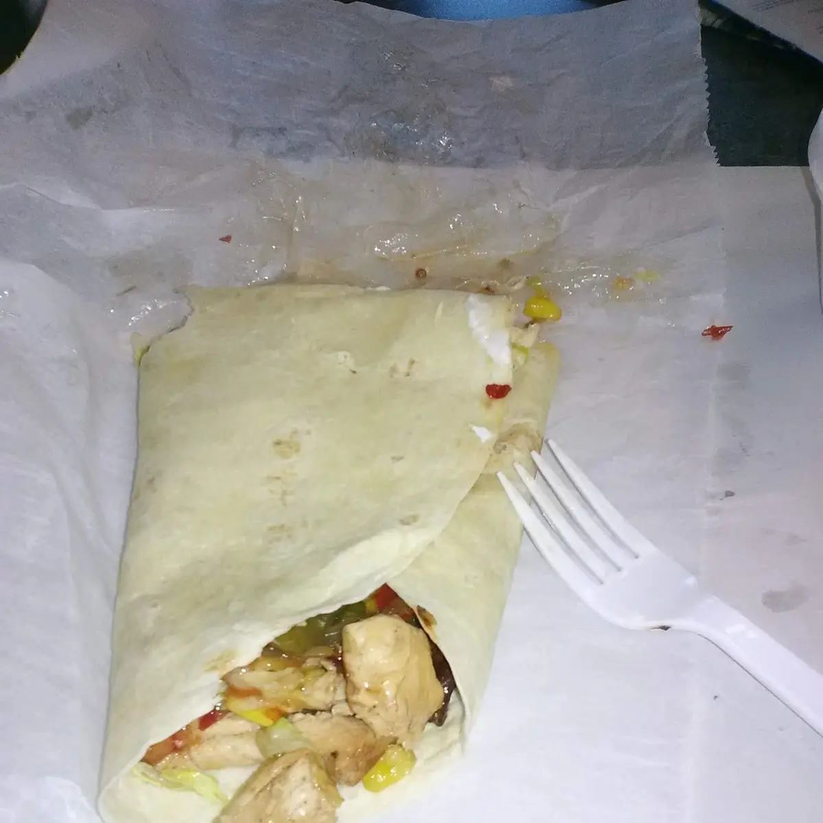 Teriyaki Chicken Wrap