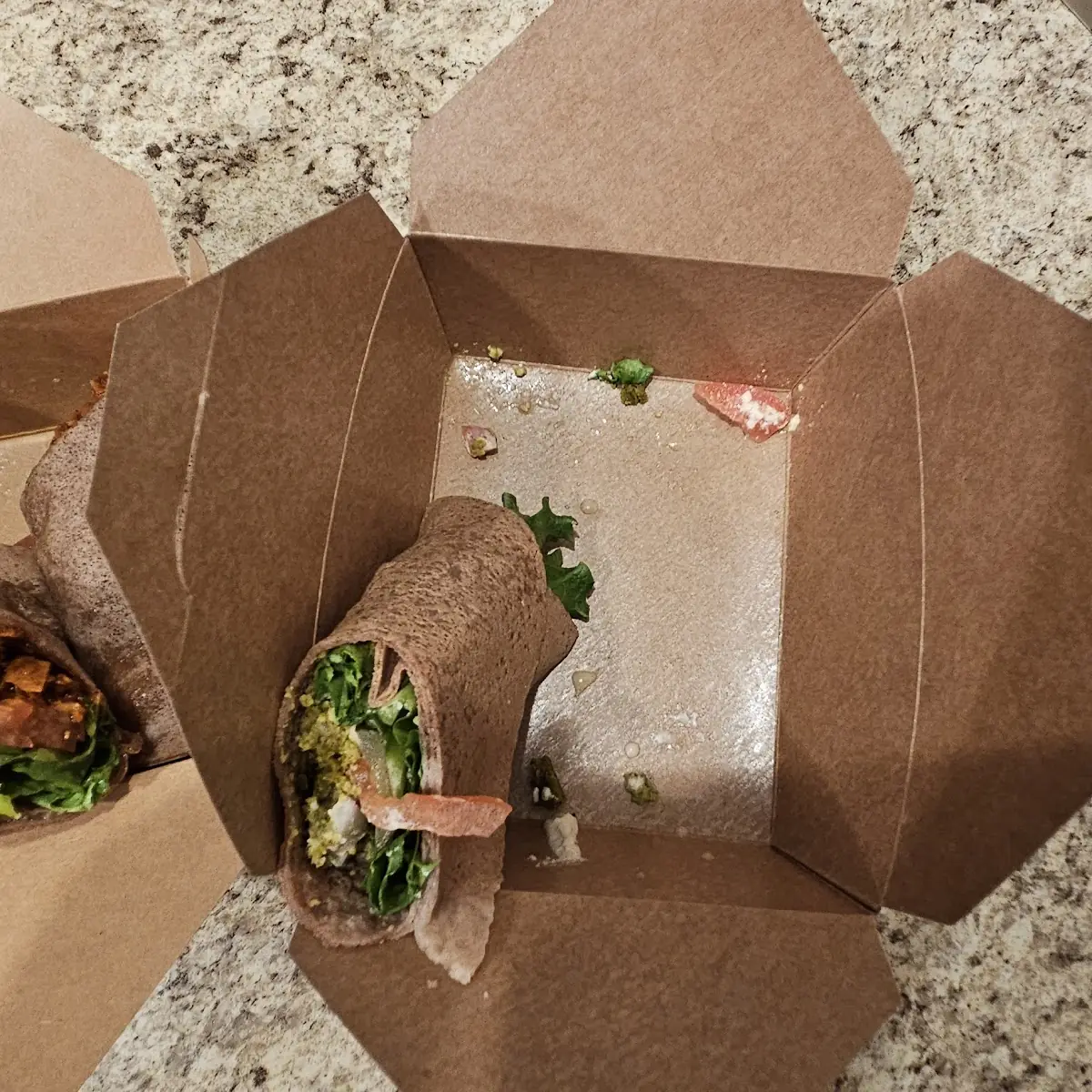 1/2 Falafel Wrap