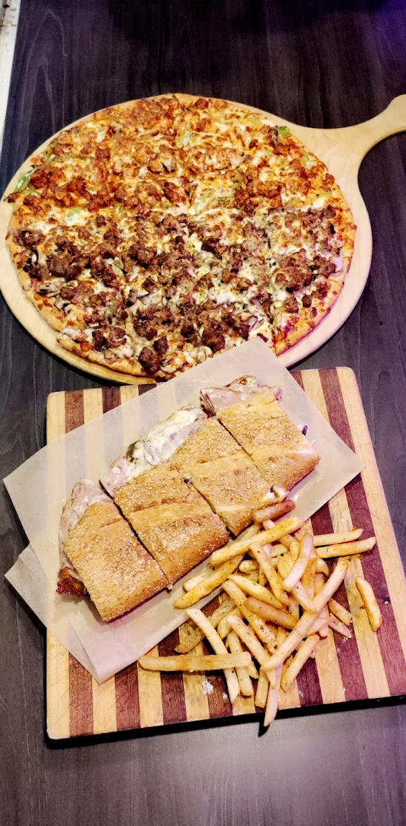 Sandwich Cubano, Pizza infinity