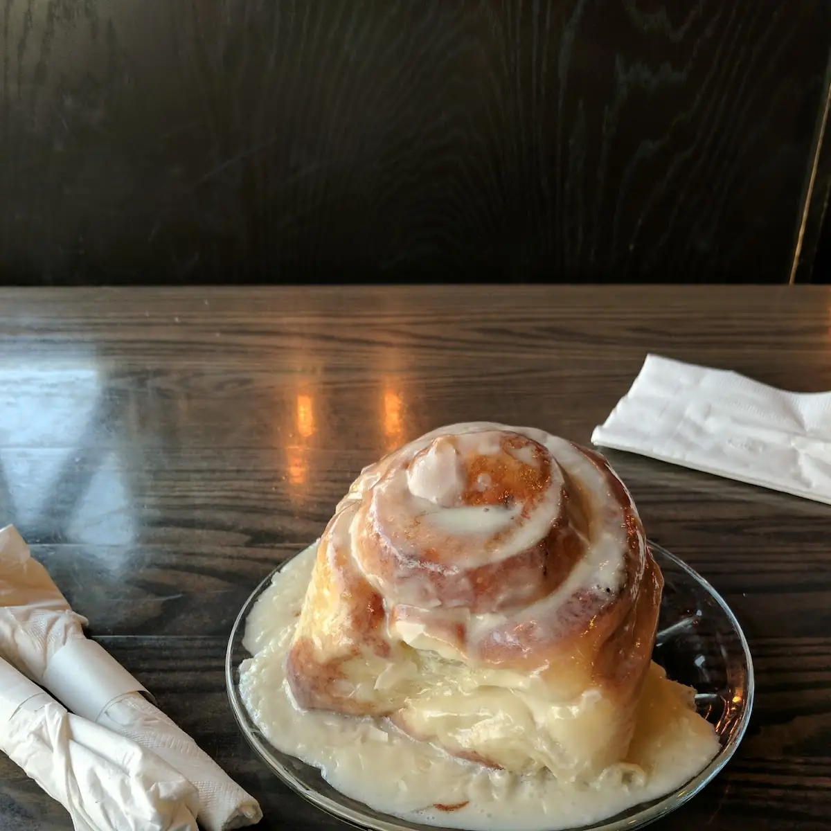 Caramel or Cinnamon Roll