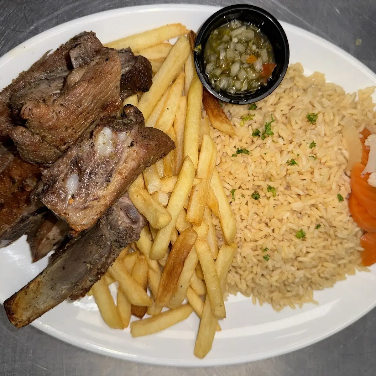 Combo 1 2 Chicken 1 2 Pork Ribs