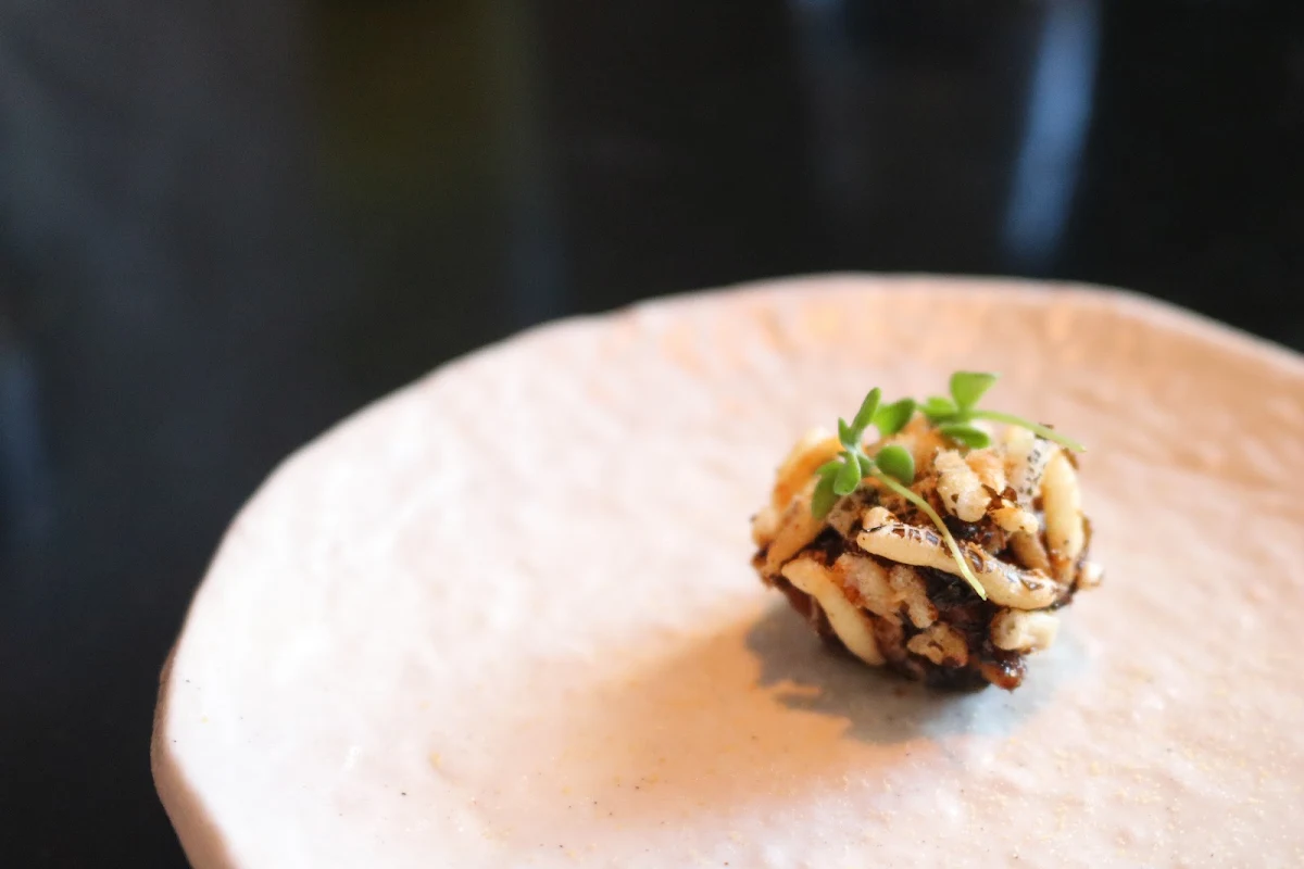 Soft-Shell Crab Sunchokes Pickled Beet, Atelier