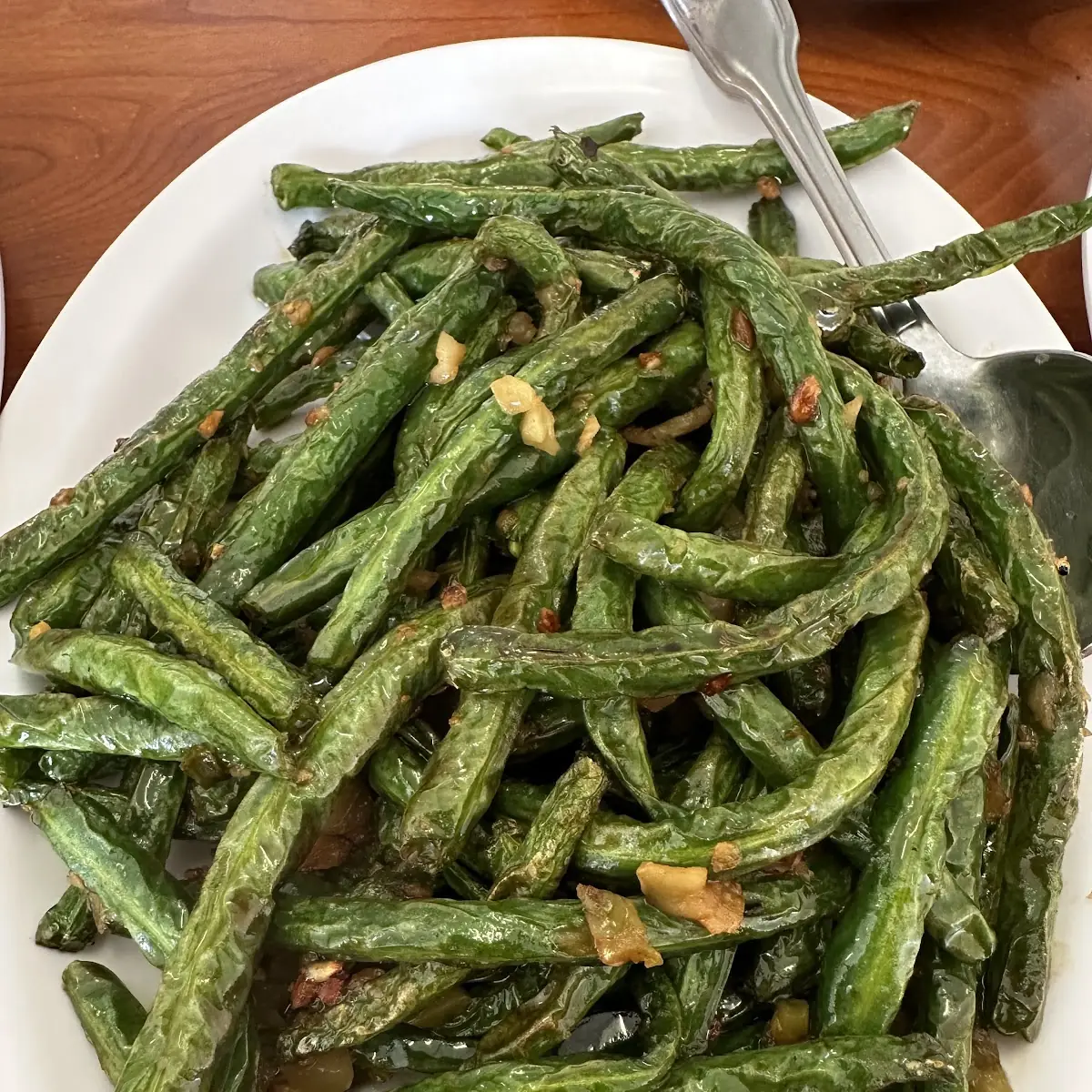 Stir Fried String Beans Szechuan Style