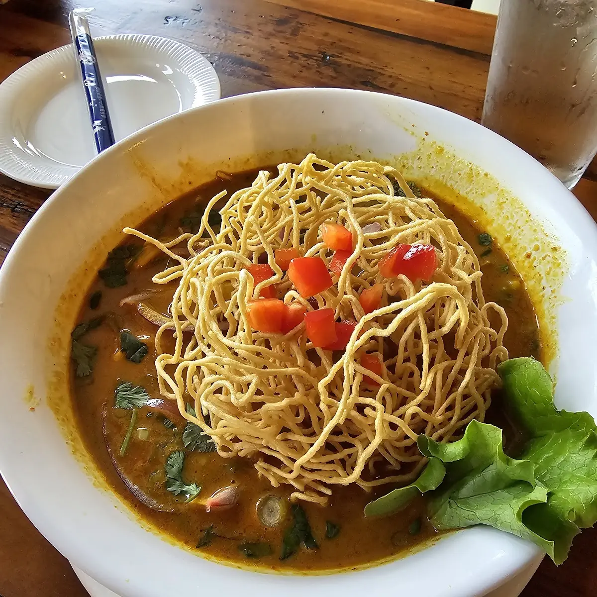 Chicken Noodle Curry Khao Soi