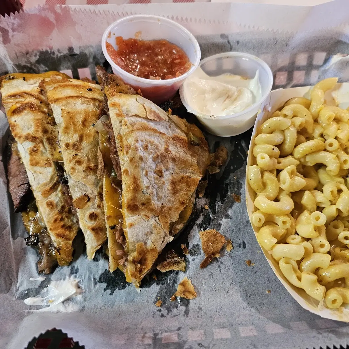 Brisket Quesadilla