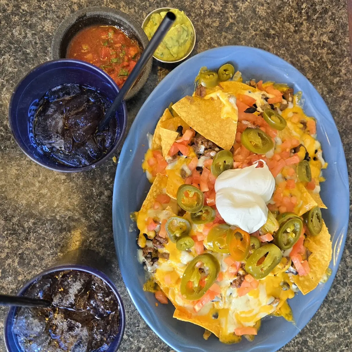 Carna Asada Nachos Supreme