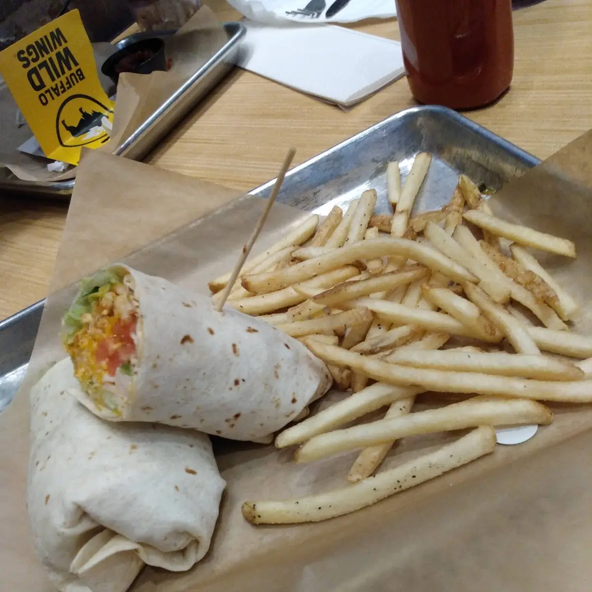 Chicken Wrap Buffalo Mild Sauce
