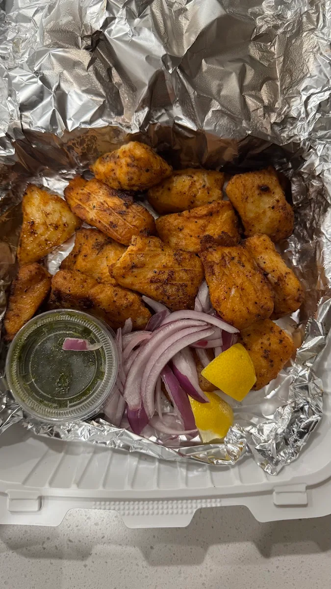 Tandoori Fish, City South Pizza